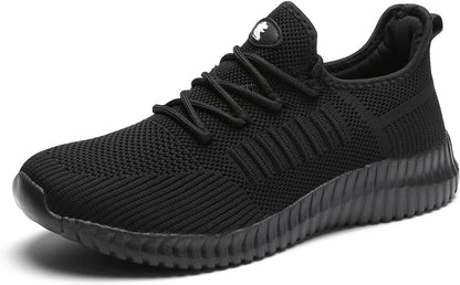 Women's Walking Shoes Lightweight Breathable Flying Woven Mesh Upper Casual Jogging Shoes Ladies Tennis Shoes Workout Footwear Non-Slip Gym Sneakers for Women