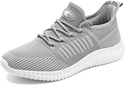 Women's Walking Shoes Lightweight Breathable Flying Woven Mesh Upper Casual Jogging Shoes Ladies Tennis Shoes Workout Footwear Non-Slip Gym Sneakers for Women