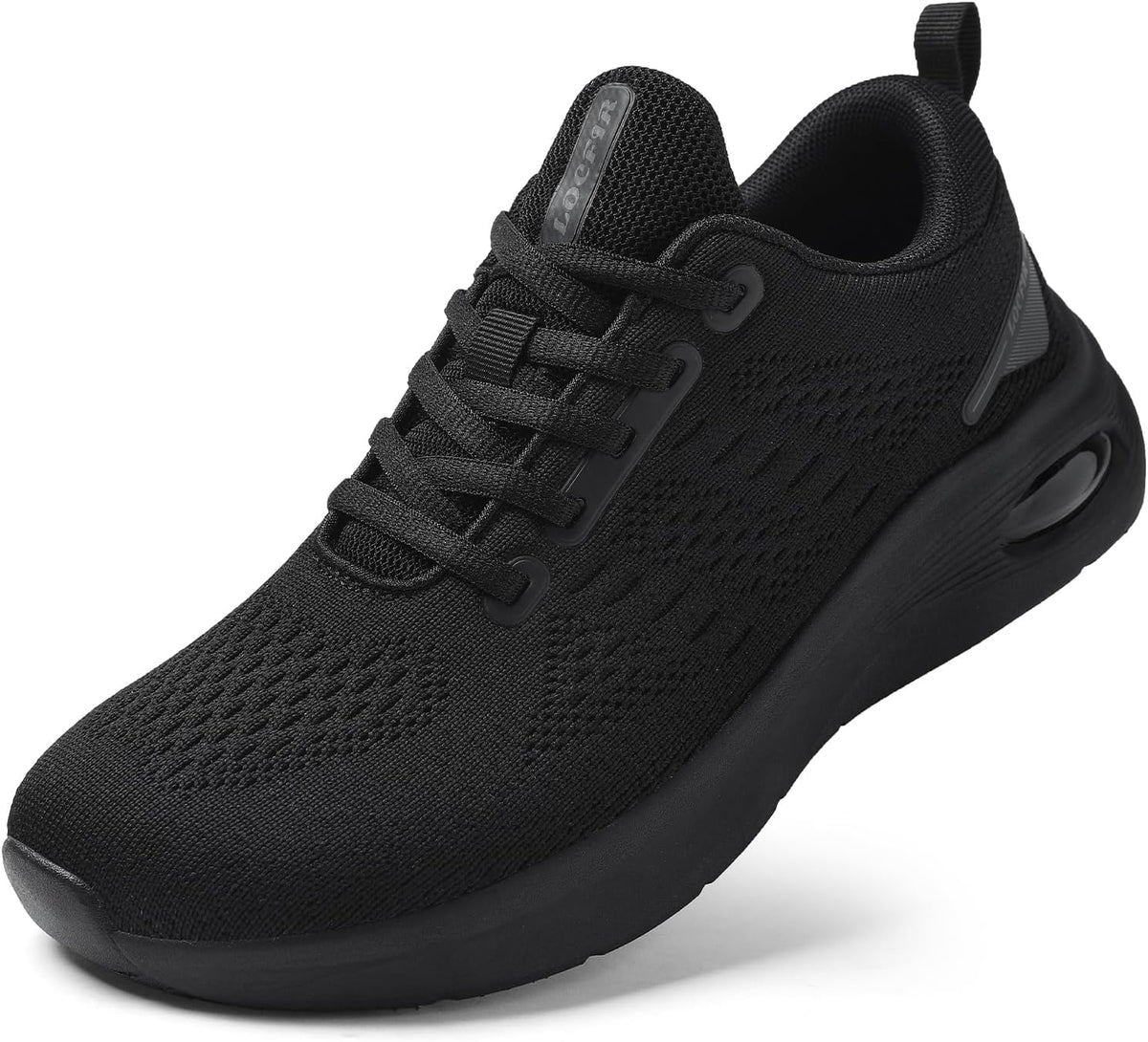 Womens Wide Orthopedic Walking Shoes with Cushioned Arch Support Lace-Up Running Sneakers