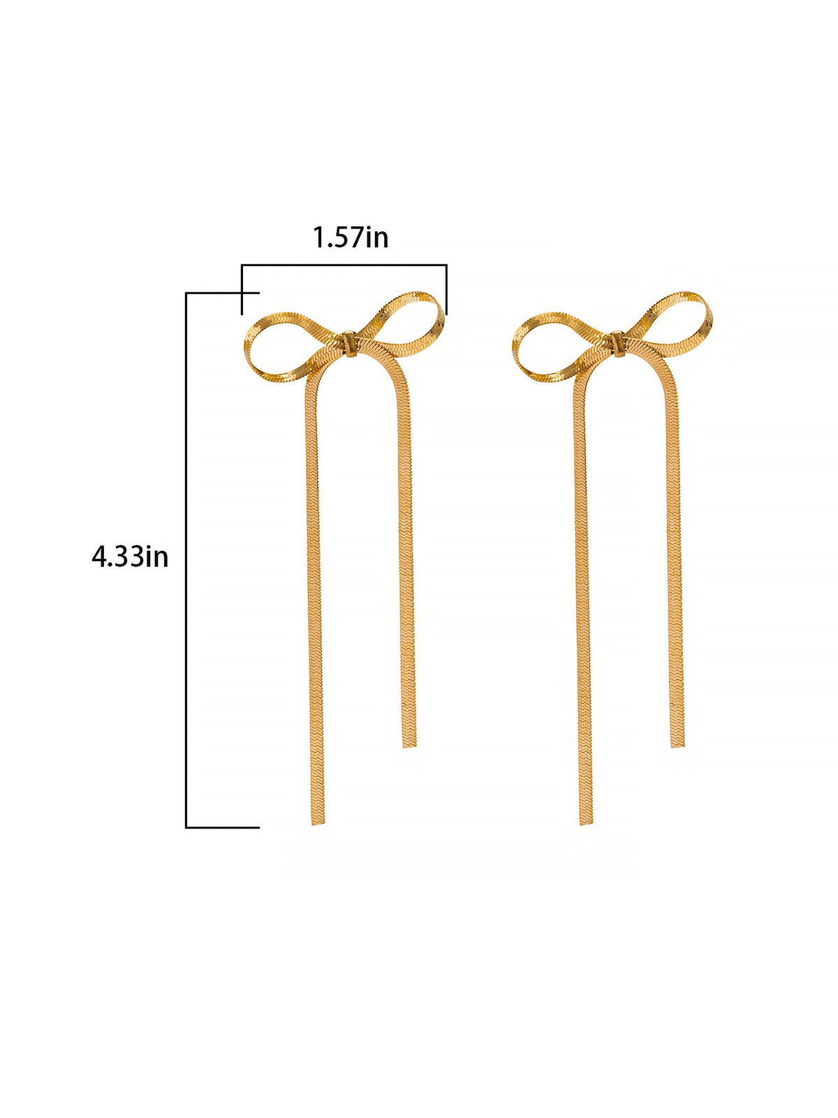 Alloy Faux Pearl Rhinestones Bow Shape Stud Earrings