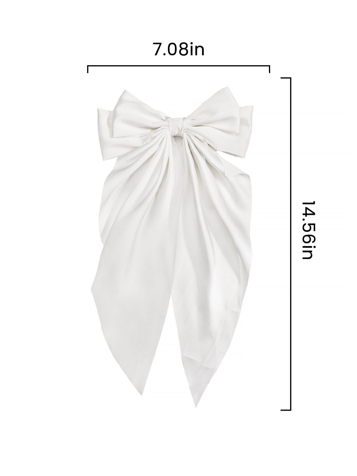 Retro 90s Style with Oversized Design Satin Party and Vintage-Themed Events Hair Accessories