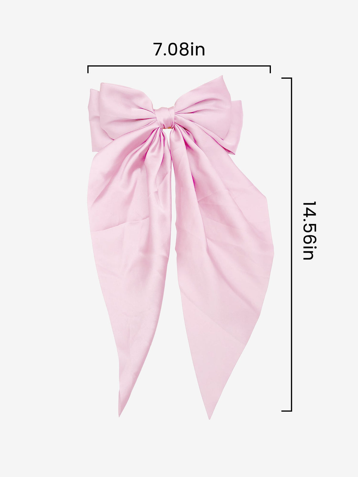 Retro 90s Style with Oversized Design Satin Party and Vintage-Themed Events Hair Accessories