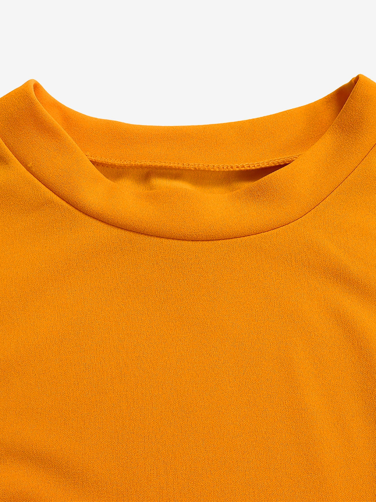 Solid Color Pleated Button Decor Belted Dress