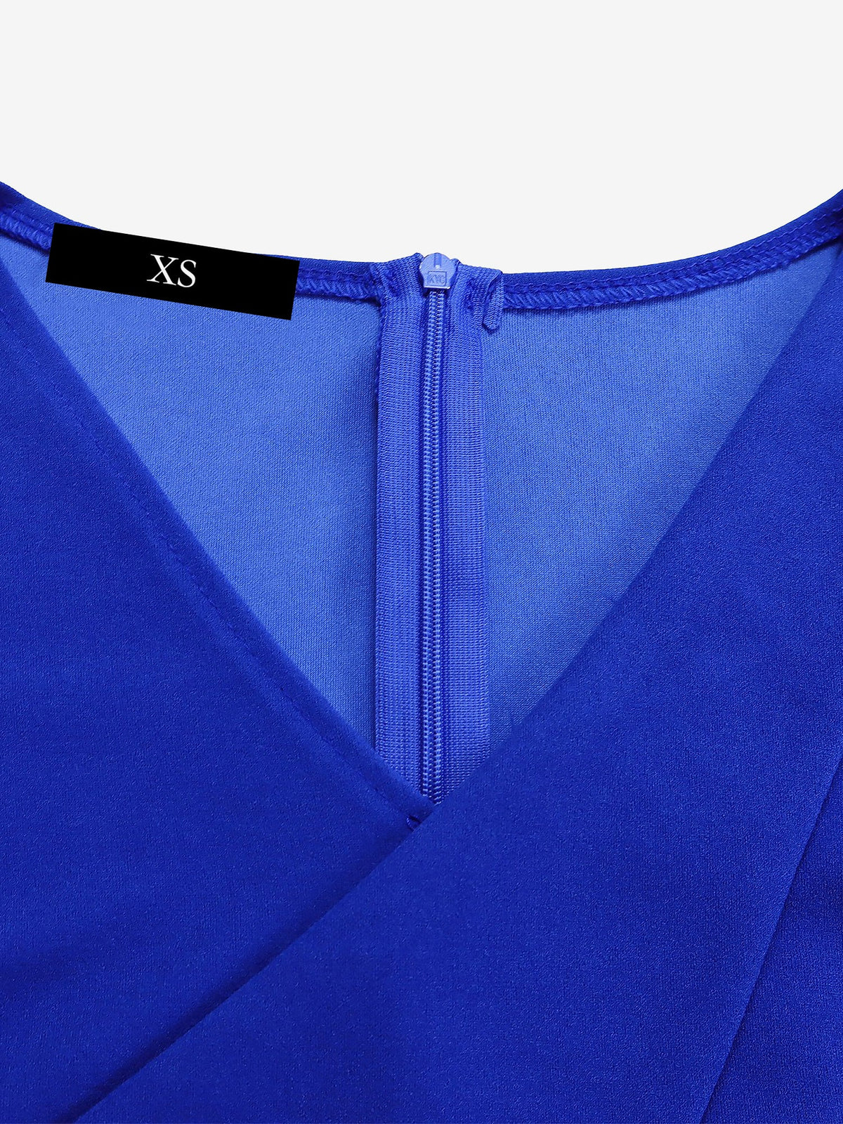 V Neck Short Sleeves Pleated Belted A-Line Midi Dress