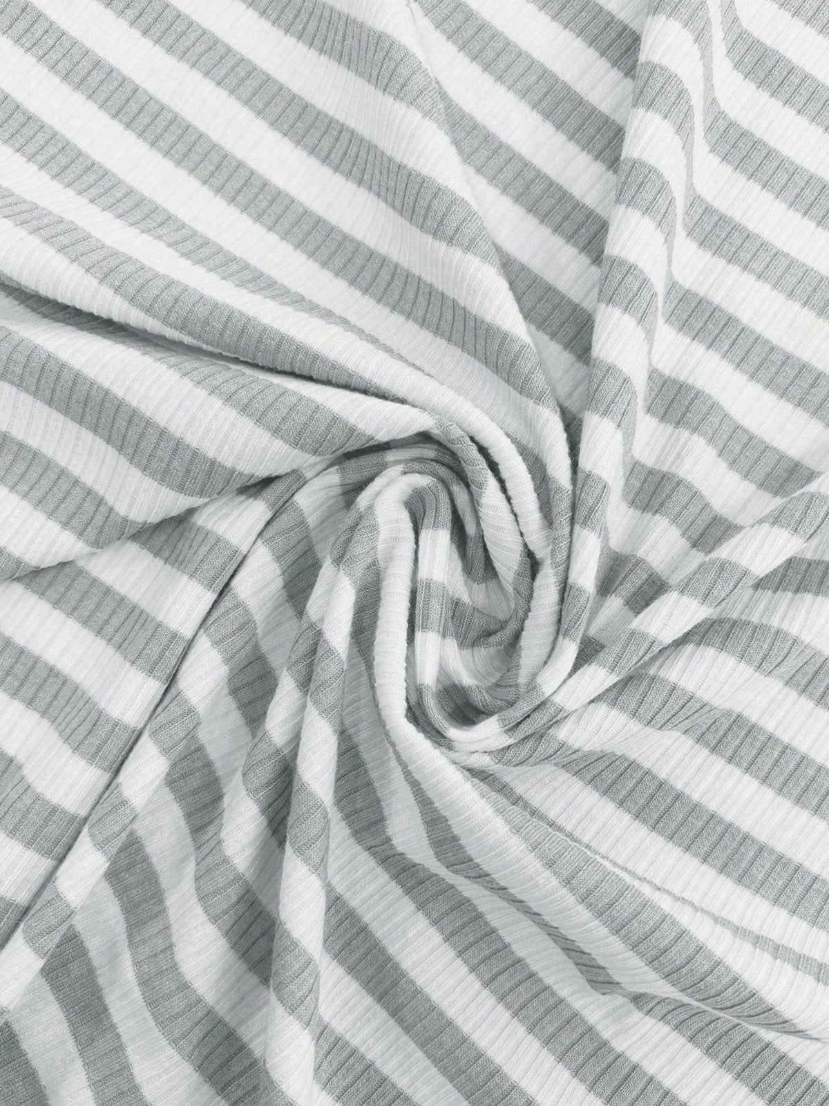 2 Pieces Square Neck Striped Cropped Top & Sweatpants Set