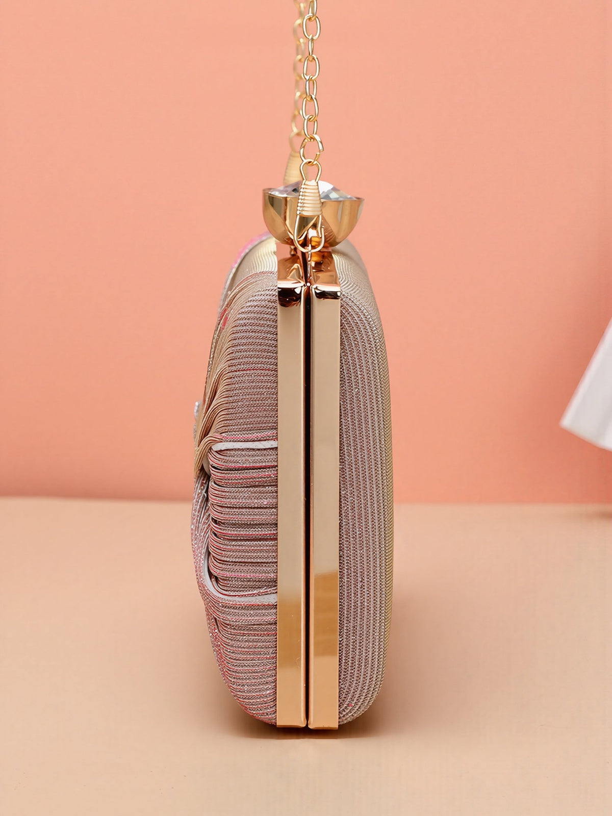 Twist Knot Evening Clutch Bag Shoulder Bag