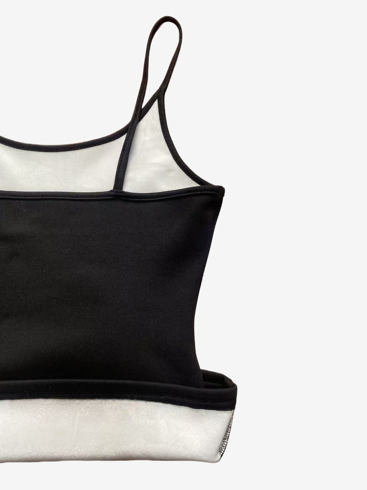 Fleece-lined Base Layer Spaghetti Strap Cami Top