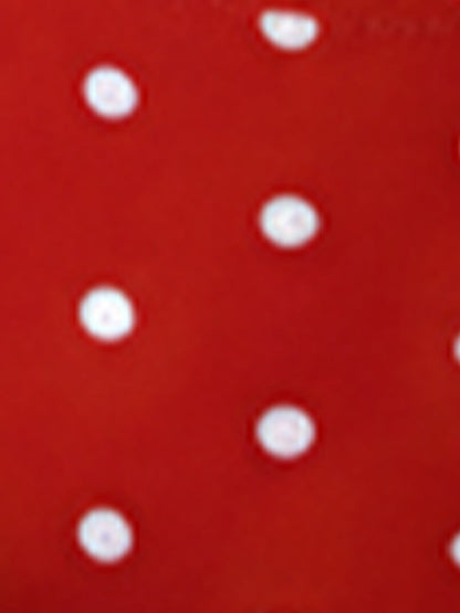 Polka Dot Triangle Cup Halter Neck Bikini Set