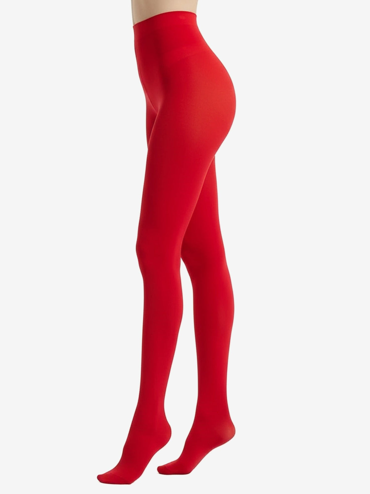 2 Pairs 80D Seamless Crotch Colorful Velvet Tights