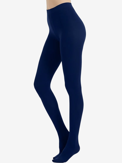 2 Pairs 80D Seamless Crotch Colorful Velvet Tights
