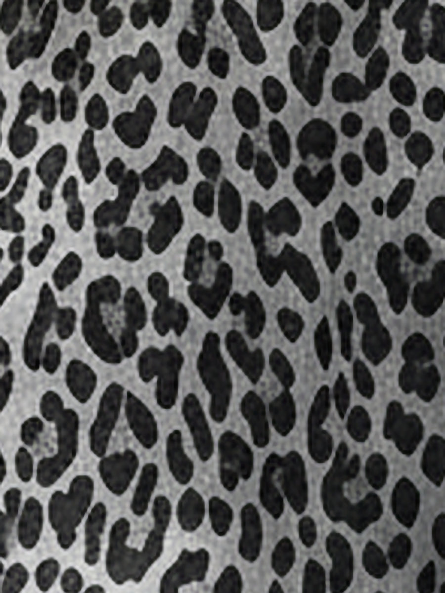 Leopard Print Button Down Long Sleeve Shirt