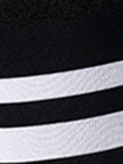 Striped Workout Butt-Lifting Yoga Pants Sports Leggings