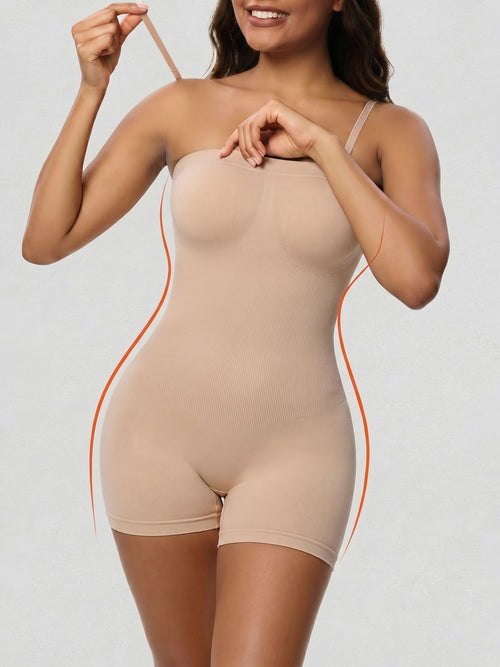 Removable Straps Solid Color Sleeveless Leotard