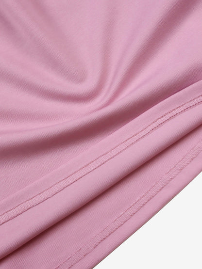 Flare Sleeves Pocketed Belted A-Line Midi Dress