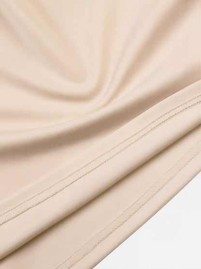 Flare Sleeves Pocketed Belted A-Line Midi Dress