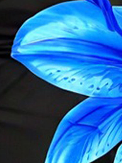 2 Pieces Floral Sporty Tankinis Shorts Swimwear Set