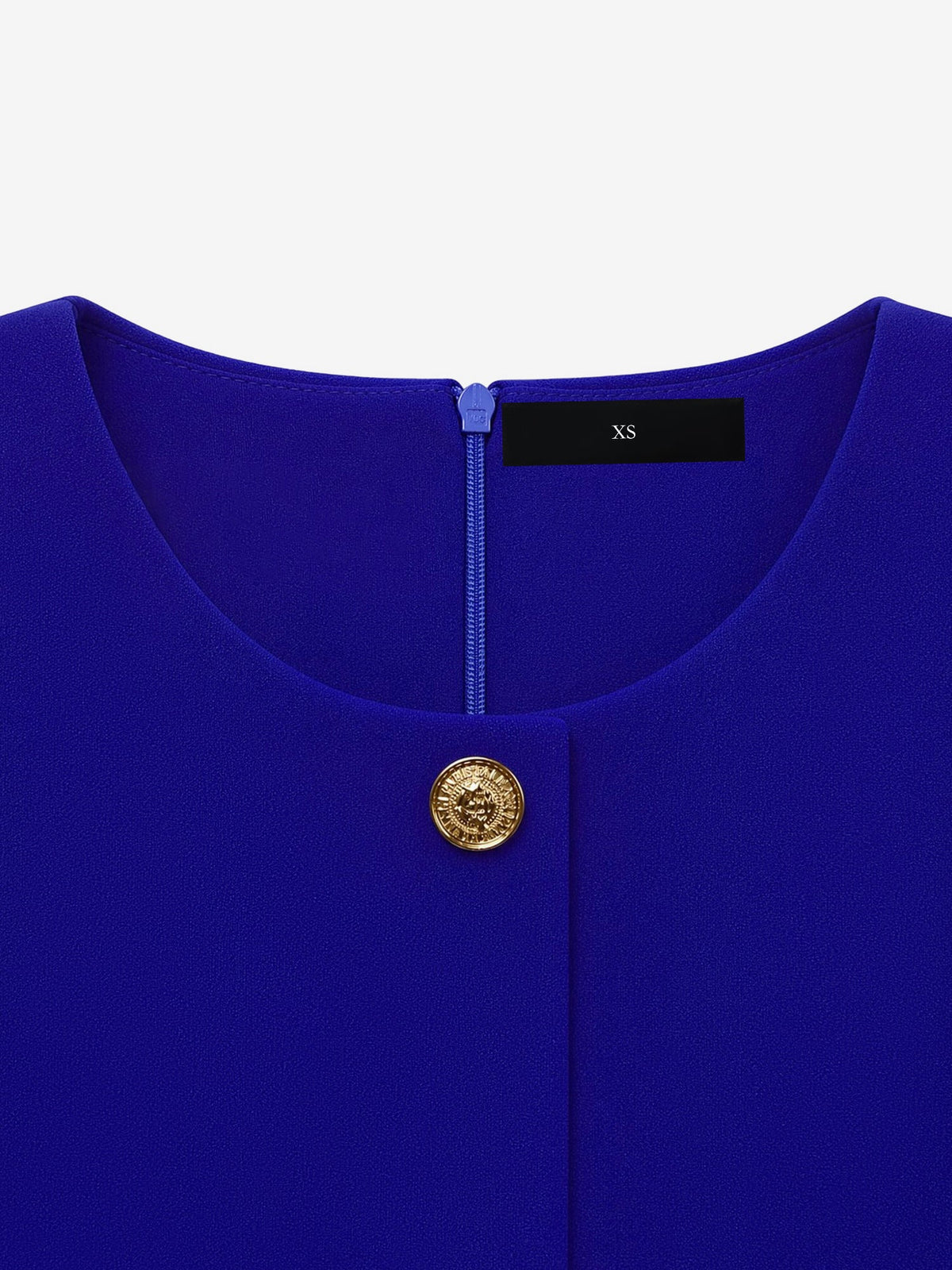 Fake Two-Piece Belted Midi Pleated Work Dress