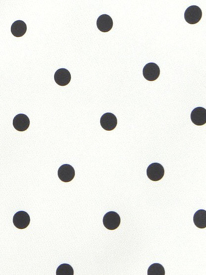 Shawl Collar Long Sleeves Polka Dots Business Casual Blazer