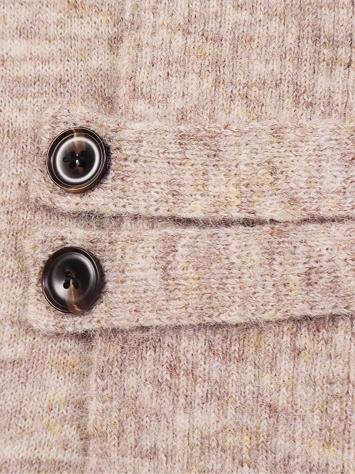 Solid Color Knitted Open Front Mid-Length Cardigan